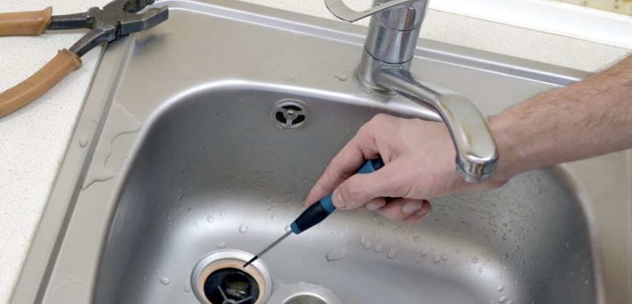 Professional drain cleaning service.